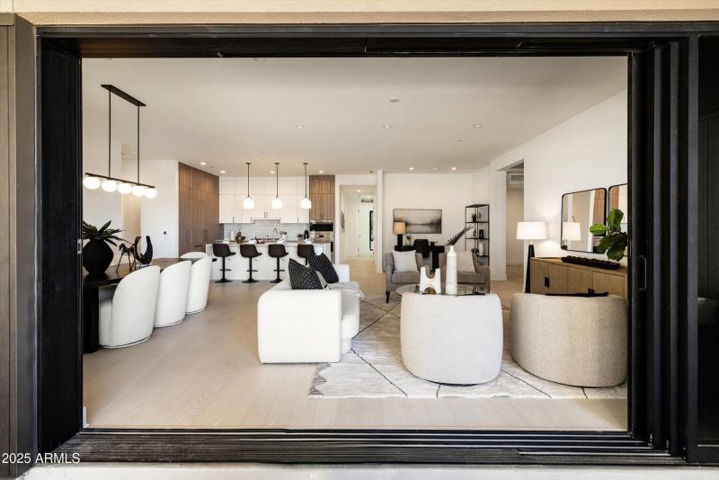 5 Panel Stackable Glass door