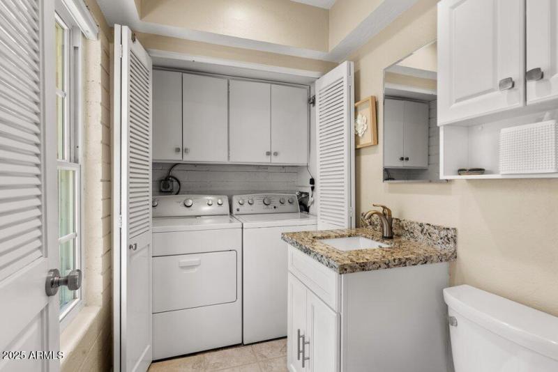 Inside Laundry Included