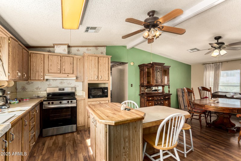 Open Kitchen and Dining Layout