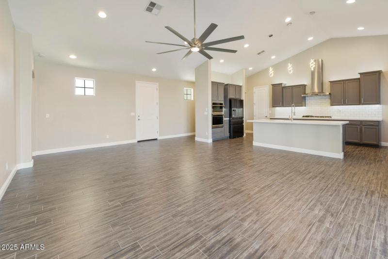 Family rm w/ Kichen view