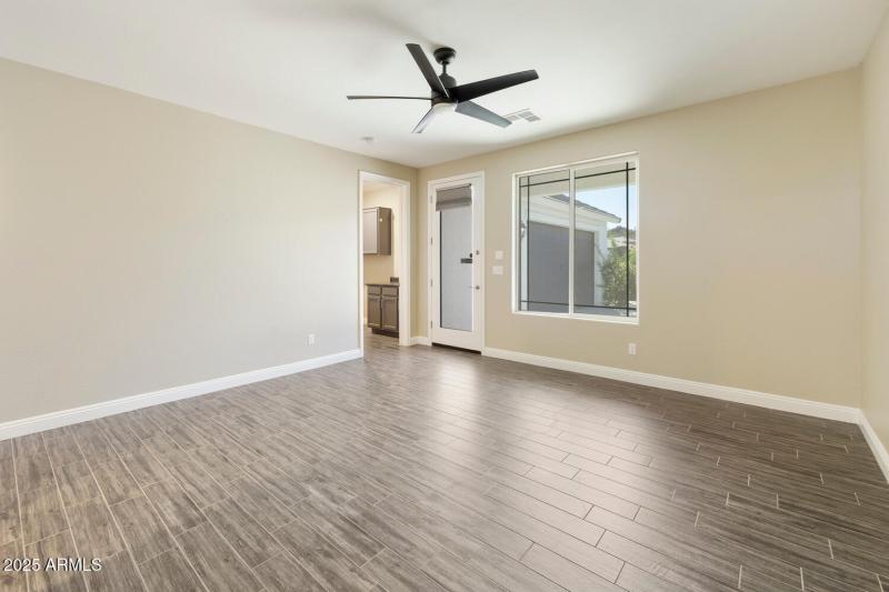 Guest Suite - looking at windows