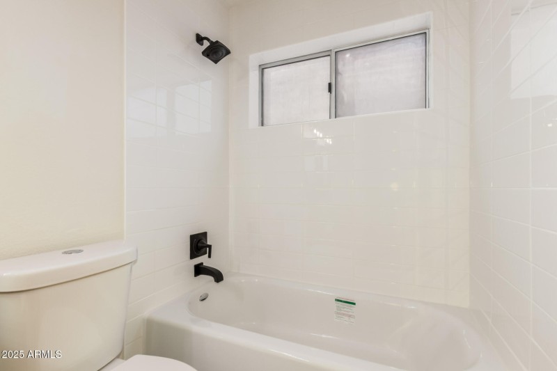 Shower Tiled to the Ceiling