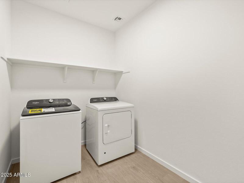 Included Washer & Dryer