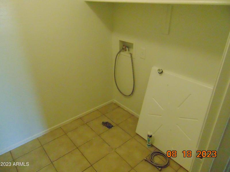 upstairs laundry room