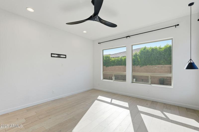 View of pool off master