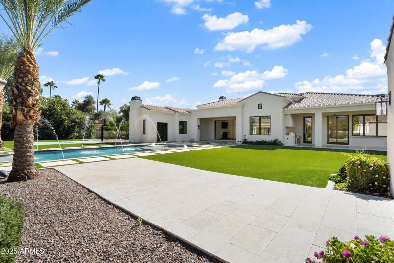 Back of home from guest house