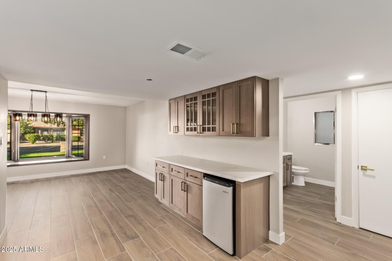 Generous Counter Space and Cabinets!