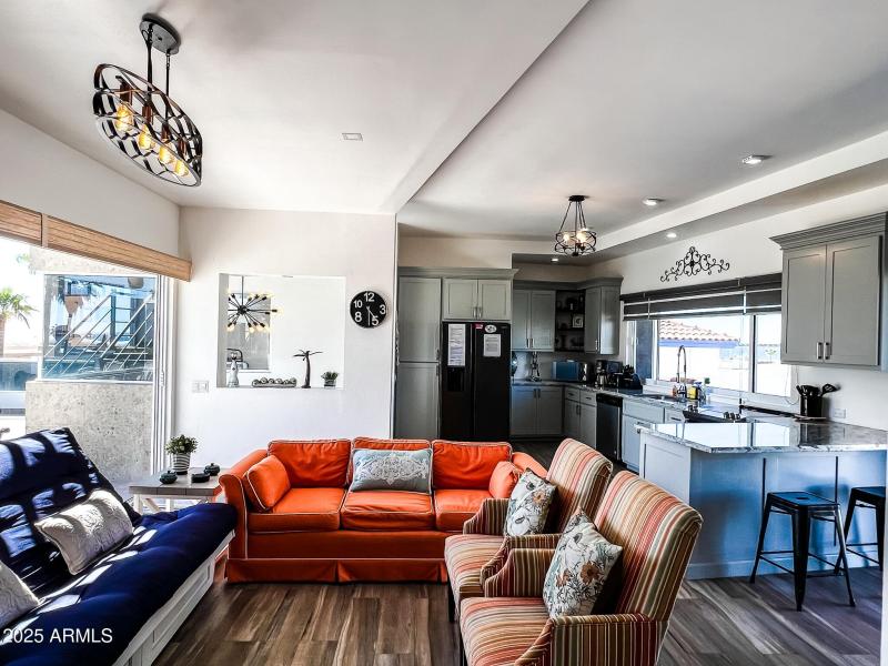 Living Rm and Kitchen