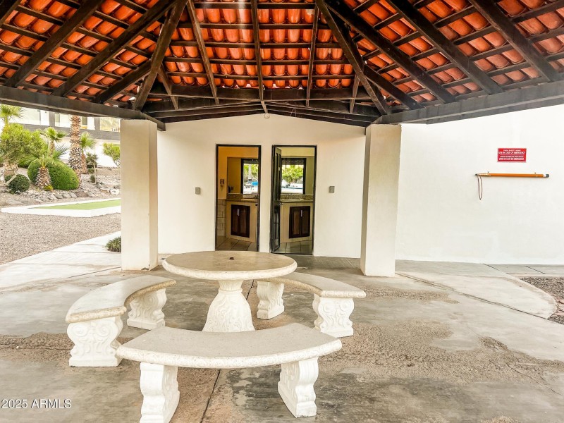 Setting Area and Community Bathrooms