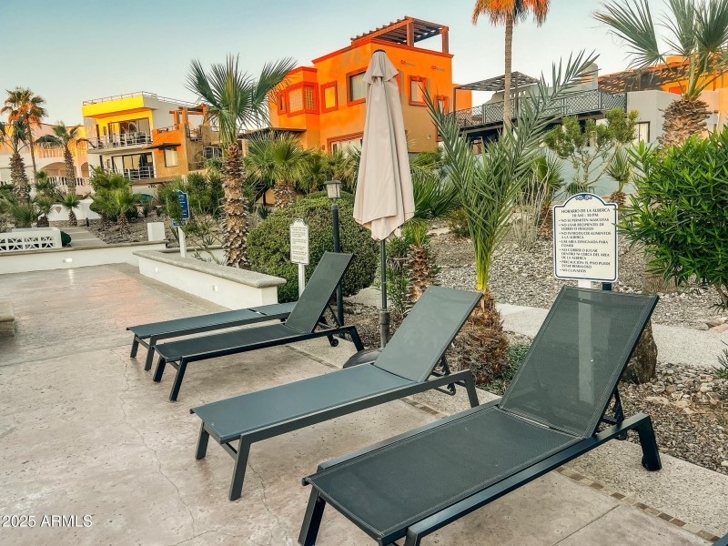 Lounge Chairs by Community Pool