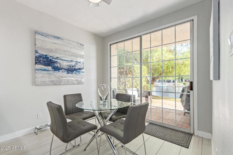 Eat In Kitchen with lake view