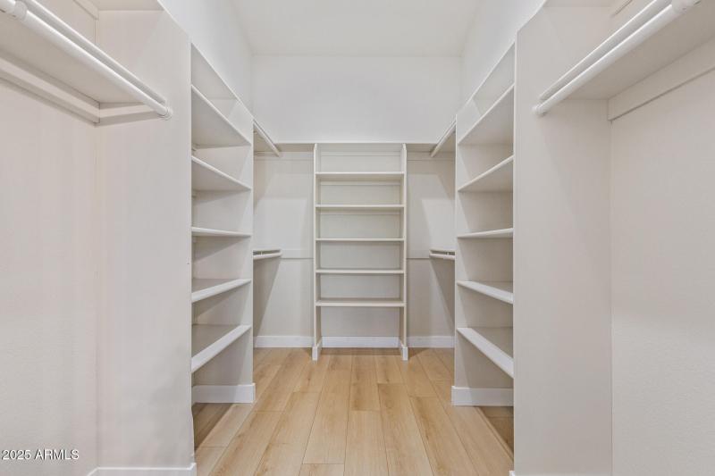 Primary Walk in Closet