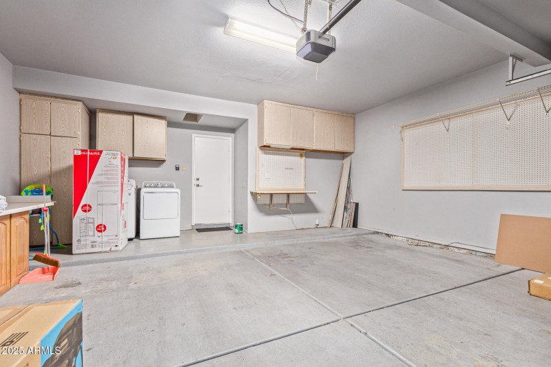 Garage with Shelving