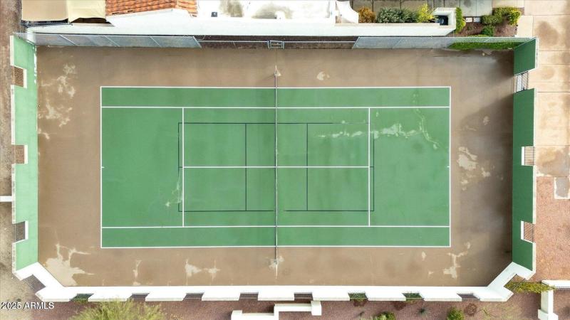 tennis courts