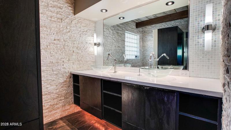 Master Bath Mirror TV