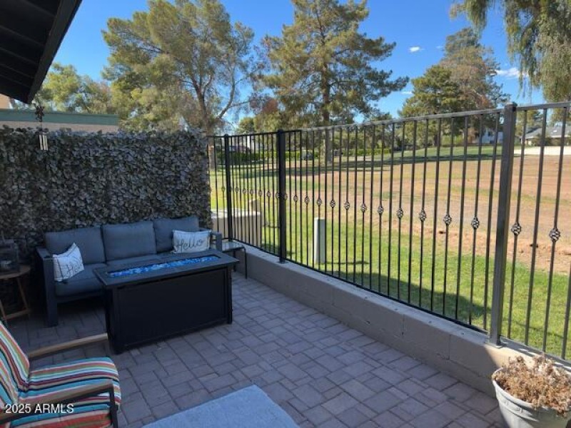 Backyard from Primary Bedroom