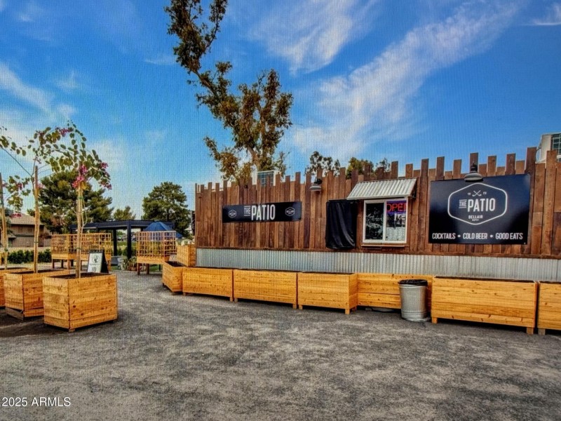 Refreshments Area at Driving Range