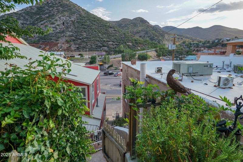 View shot from staircase