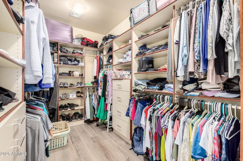 Huge walk-in closet