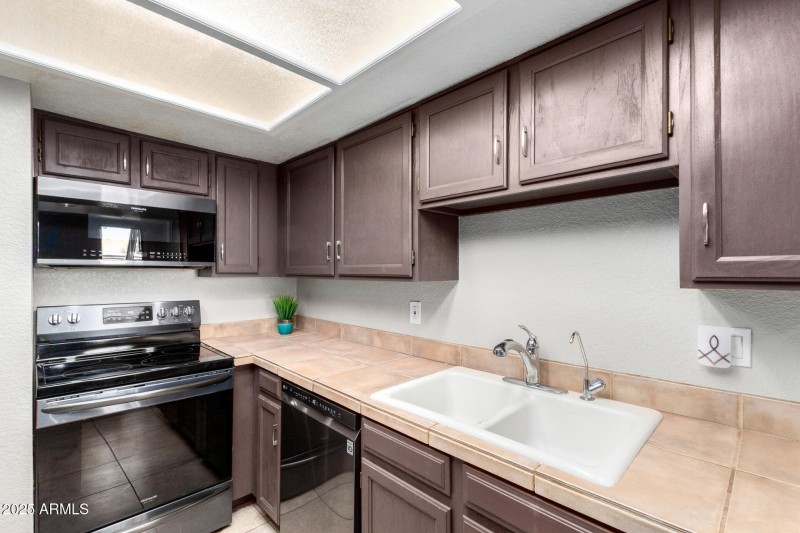 Freshly Painted Cabinets