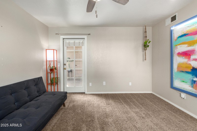 Second Bedroom with Patio Access