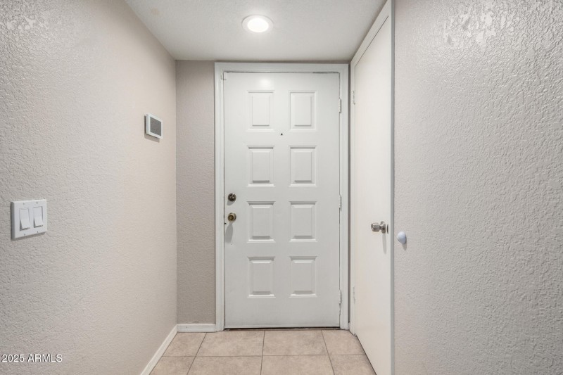 Entry Way with Storage Closet