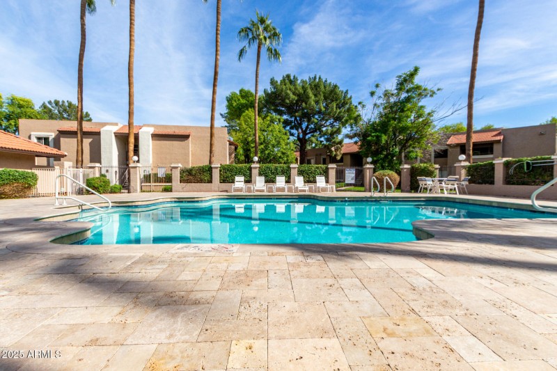 Pool with Lounge Chairs