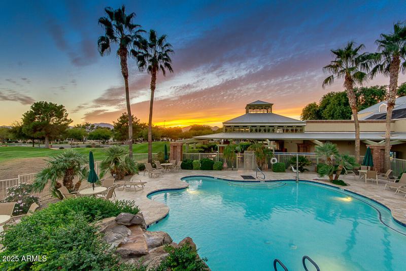 Resort Pool View off Balcony