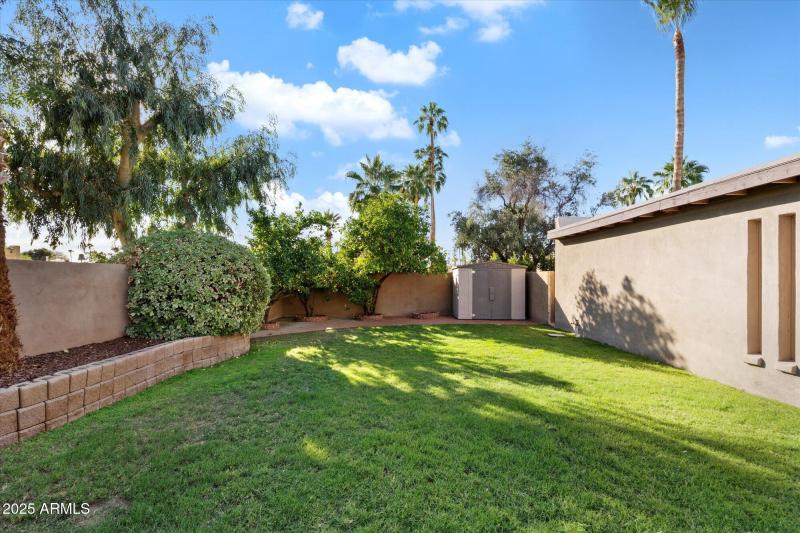 Lawn with Fruit Trees