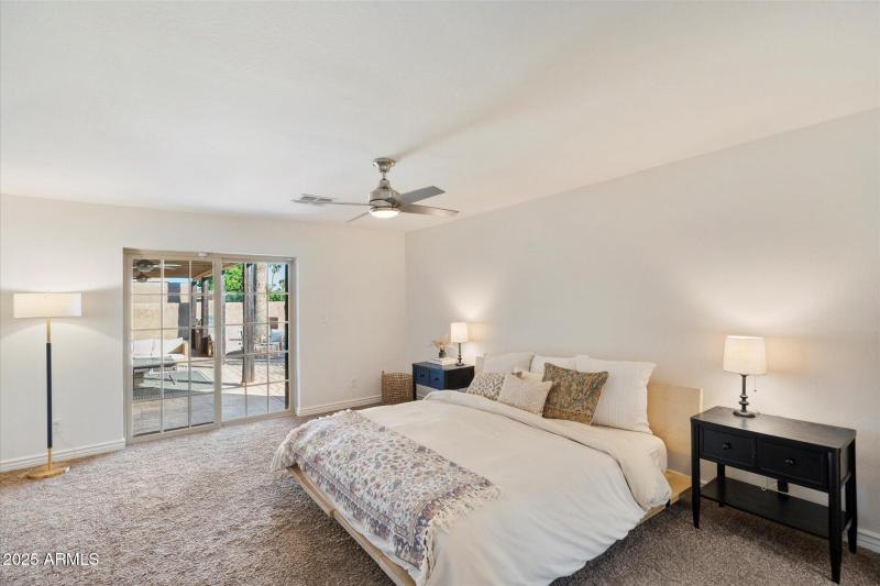 Primary direct access to Patio