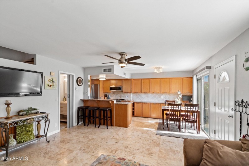 12-Family Room to Kitchen