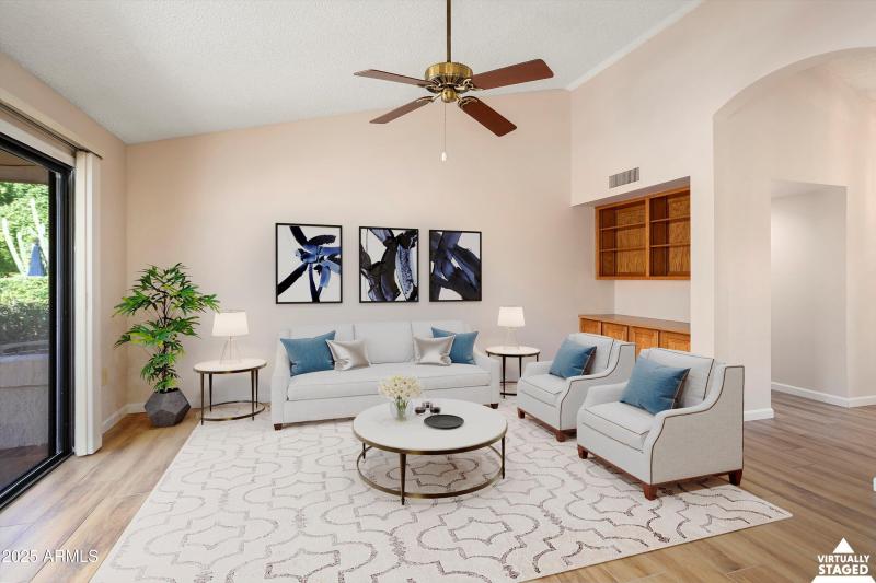 20-Family Room - Staged
