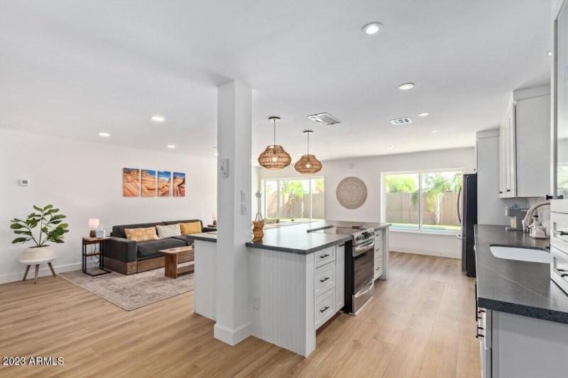 Kitchen with Huge Island