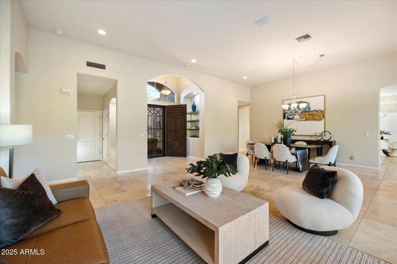 LIVING ROOM TO DINING ROOM