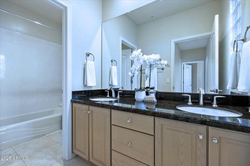 BATHROOM DOUBLE SINKS