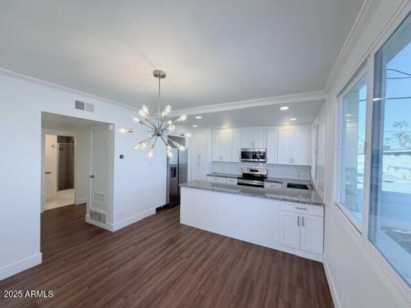 Kitchen with Stainless Steel Appliances
