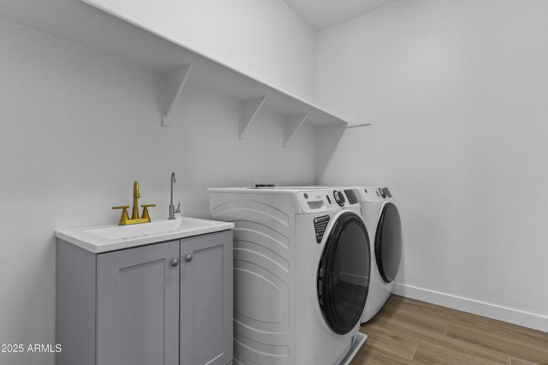 Upstairs Laundry Room
