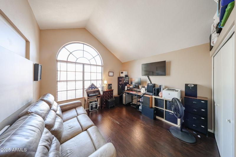 Upstairs office and family room