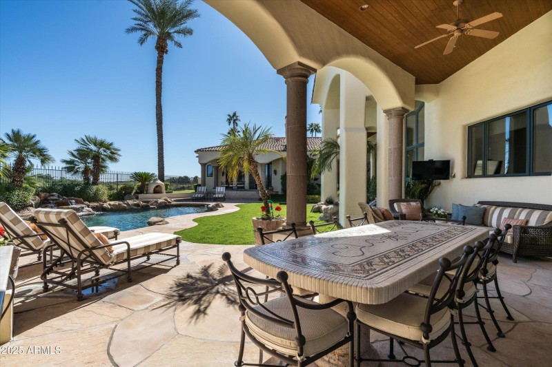 Expansive Covered Patio