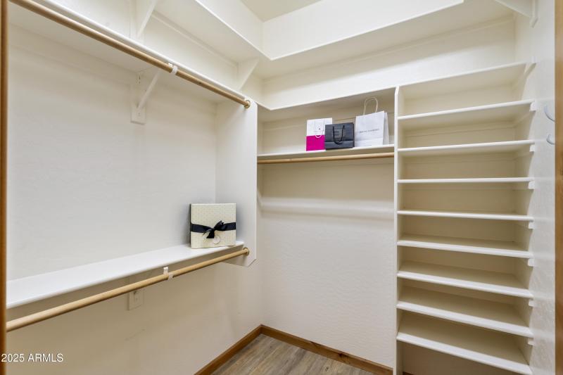 Dbl Sided Primary Closet