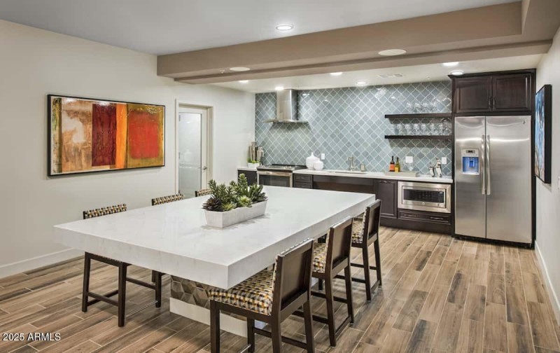 Clubhouse kitchen