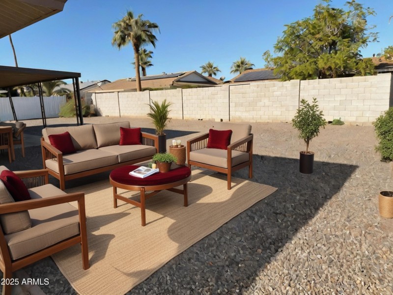 Back yard cheryl west