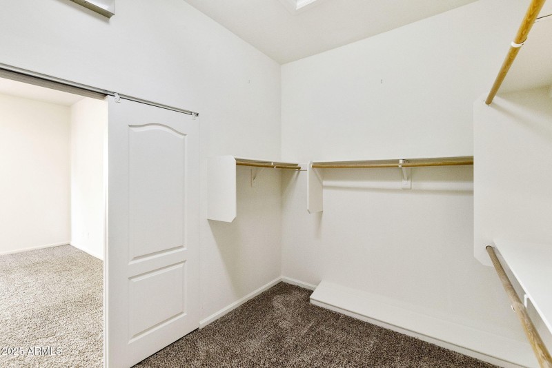 tons of closet space