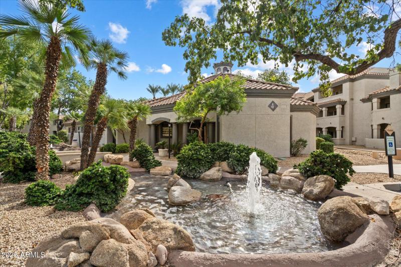 Fountain at Clubhouse