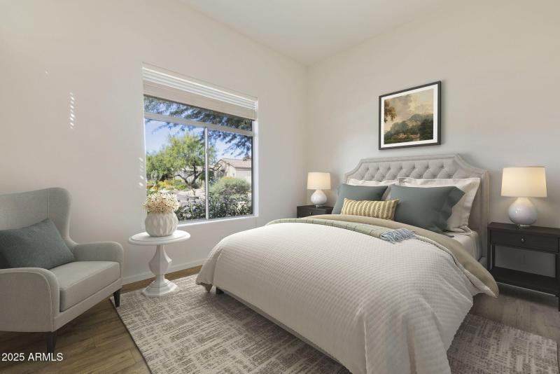 VIRTUALLY STAGED 2ND BEDROOM