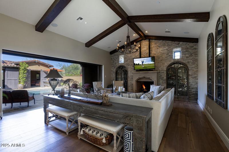 Great Room Open to Outdoor Living