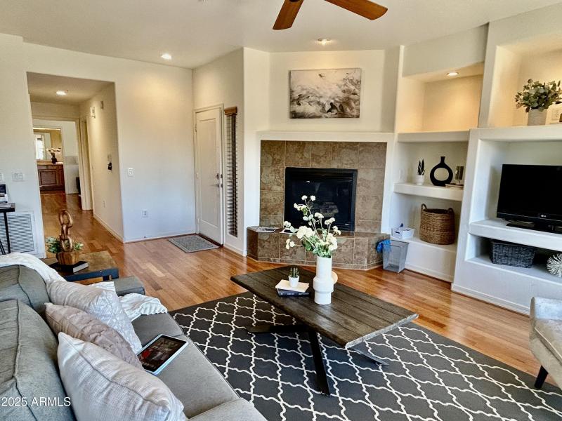 Foyer open to great room