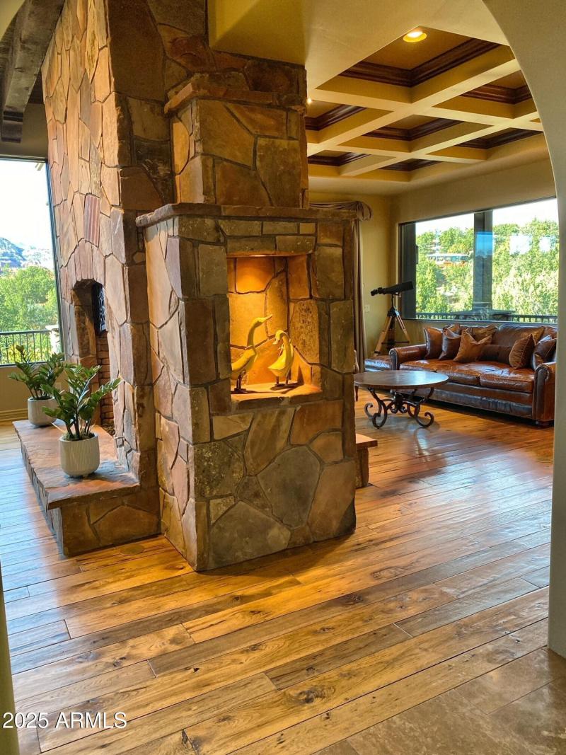 Garnet Local Slate Fireplace