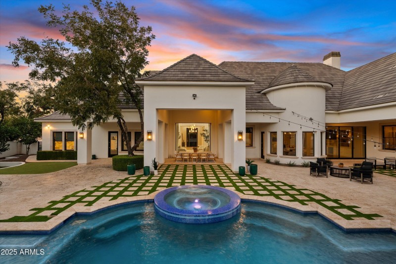 Evening Exterior Back