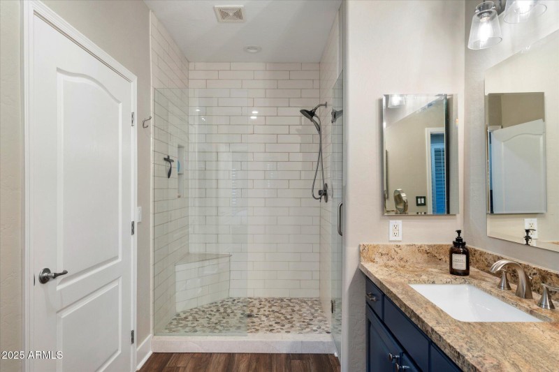Primary Bath with Walk In Shower